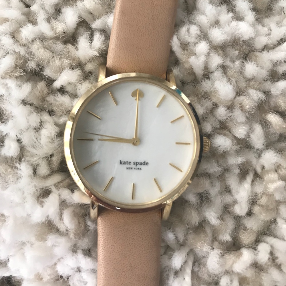 Kate Spade Pearl faced watch